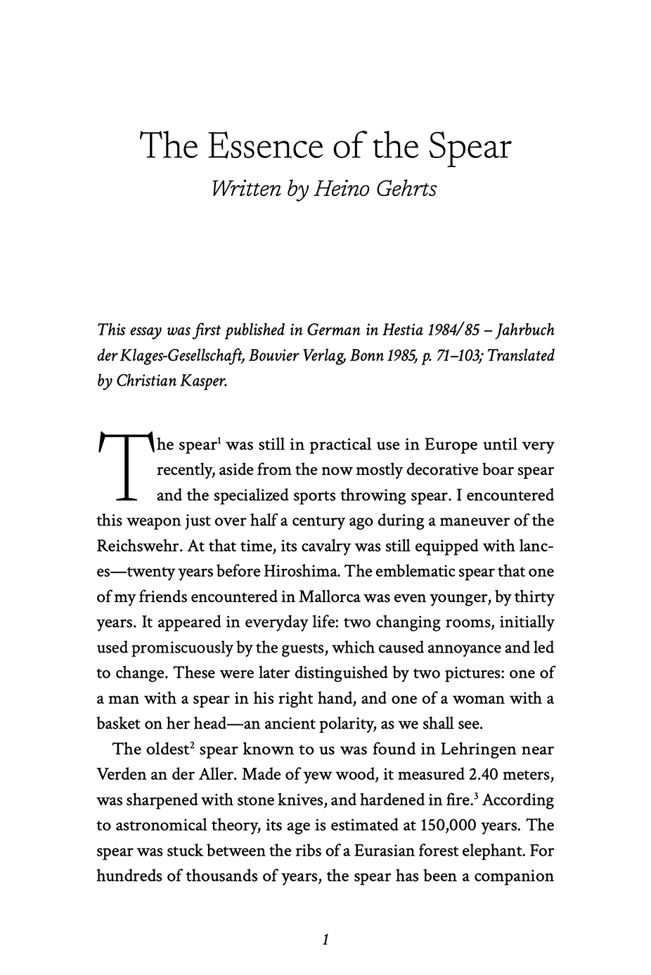 Inside page